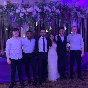Shekhar S booked The Upstarts for  their wedding in Cheshire The Upstarts Function Band Review Wedding Cheshire