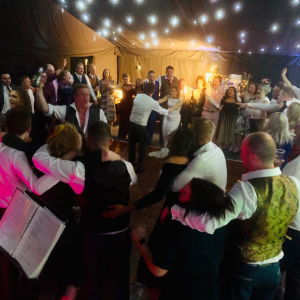 Jade F booked The Arcadias for  their wedding in Leicestershire The Arcadias Function Band Review Wedding Leicestershire