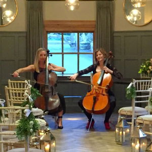 Anita L booked Rose Duo for  their wedding at The Painswick Hotel in Gloucestershire Rose Duo Classical Musician Review Wedding Gloucestershire