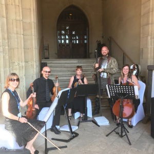Mengyi Y booked Prosecco Quartet for  their wedding in Warwickshire Prosecco Quartet String Quartet Review Wedding Warwickshire