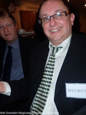 Event Matt Snowden Magician Cheshire