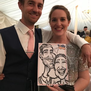 ToonAru Caricatures Caricaturist Wedding Suffolk