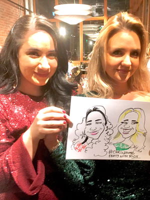 Event Caricature Party with Rich Caricaturist Staffordshire