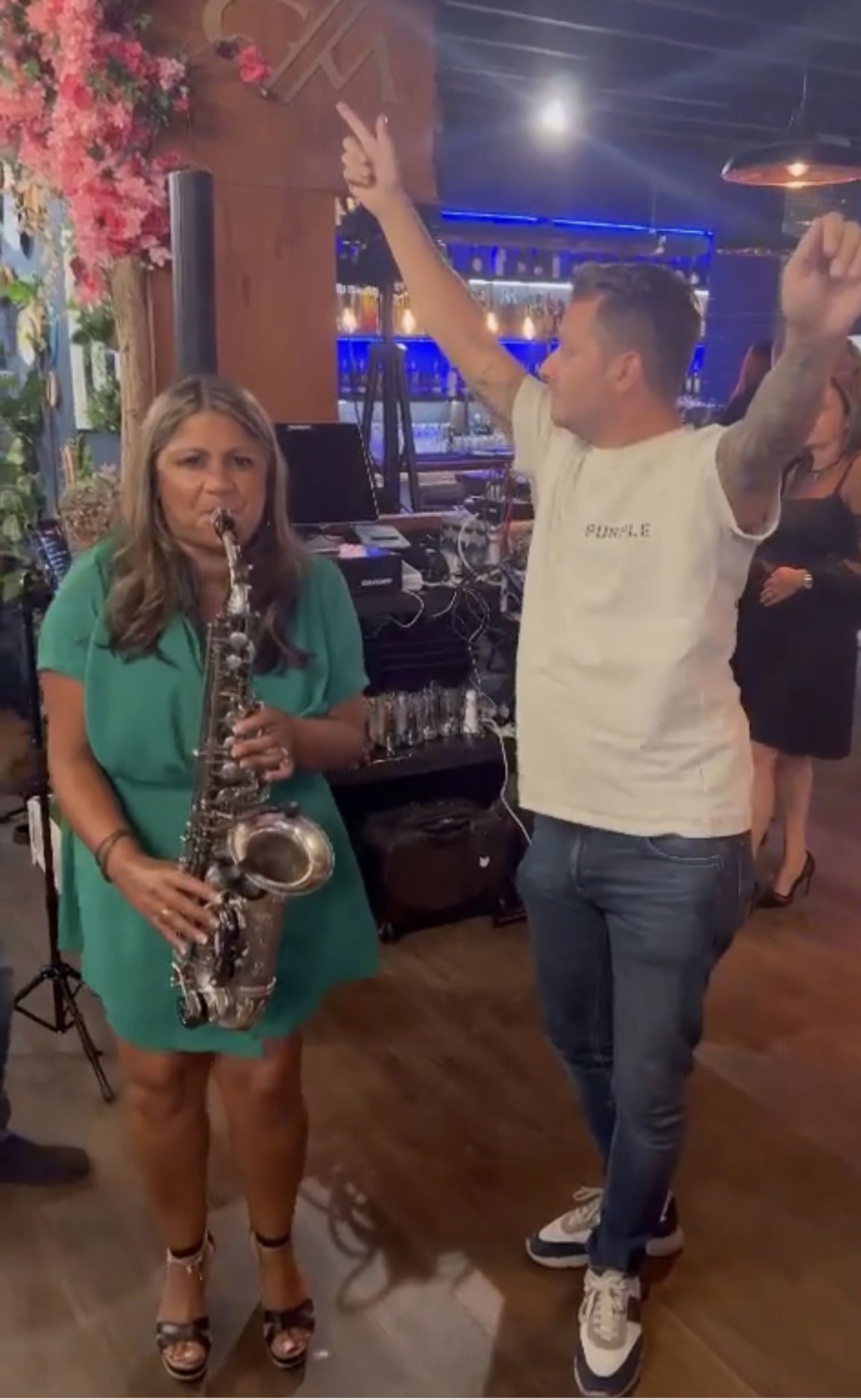 Mads on Sax Saxophonist Review Hotel / Restaurant Event Kent