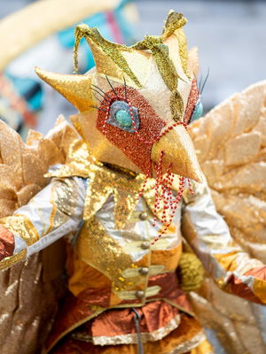 Event Sequin Birds Street Performer London