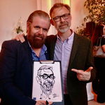 Scott W booked Will The Caricaturist for their event Will The Caricaturist Caricaturist Review Charity Event Monmouthshire
