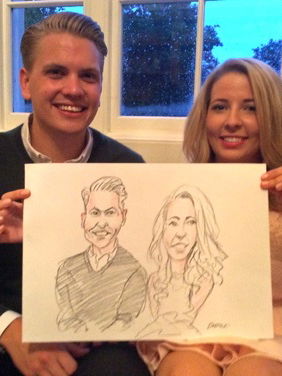 Event Chris Caricatures Caricaturist London