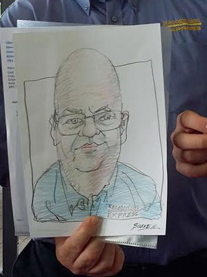 Event Chris Caricatures Caricaturist London