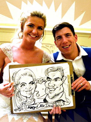 Event Francesco Caricatures Caricaturist London
