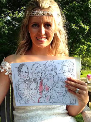 Event Chris Caricatures Caricaturist London