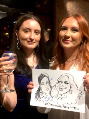 Event Caricature Party with Rich Caricaturist Staffordshire