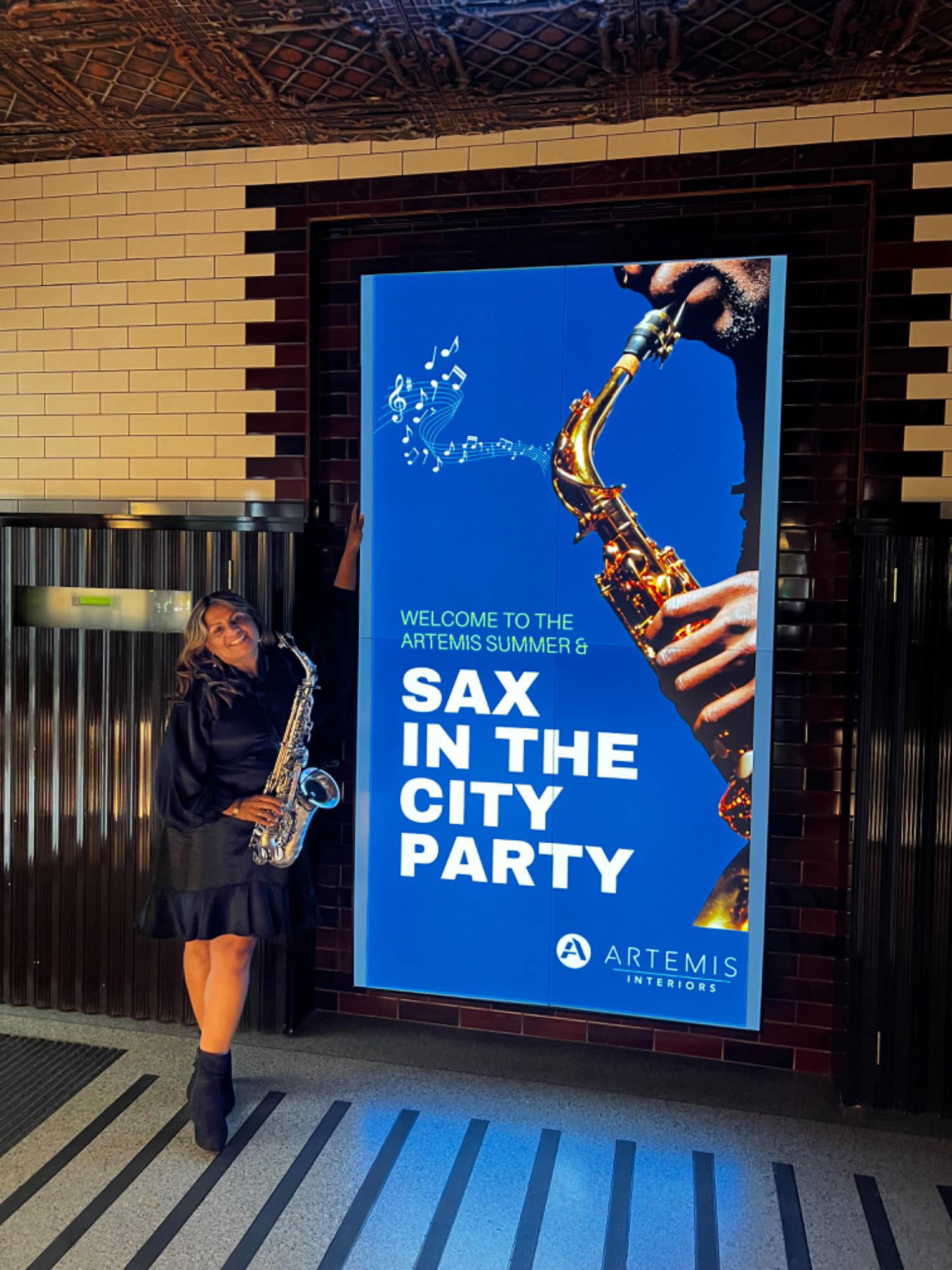 Mads on Sax Saxophonist Review Corporate Event London