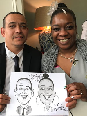 Event C R Caricatures Caricaturist Telford, Shropshire