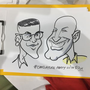 Event Caricature Party with Rich Caricaturist Staffordshire