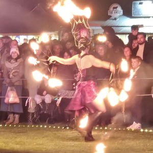 Event Ruby Reverie Fire Performer London