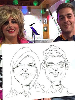 Event Pauls Caricatures Caricaturist Kent