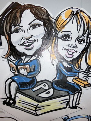 Event Francesco Caricatures Caricaturist London