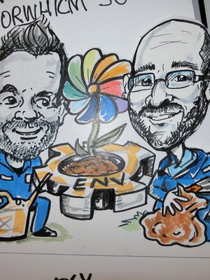 Event Francesco Caricatures Caricaturist London