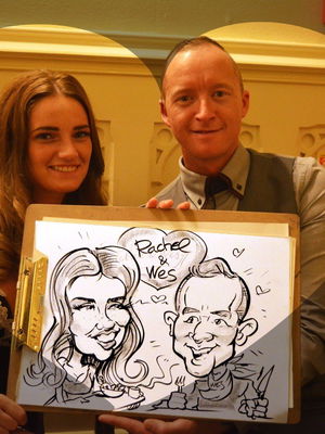 Event Francesco Caricatures Caricaturist London