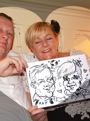 Event Francesco Caricatures Caricaturist London