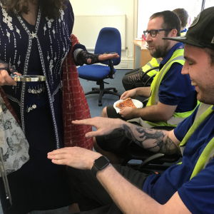 Asha V booked Fun Fortune Teller for  their event in West Midlands Fun Fortune Teller Street Performer Review Corporate Event West Midlands