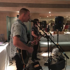 Eoin T booked Alex and Jacques for  their wedding in London Alex and Jacques Acoustic Band Review Wedding London