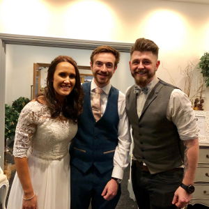 Elaine R booked Dylan Dale for  their wedding in Lancashire Dylan Dale Singer Guitarist Review Wedding Lancashire