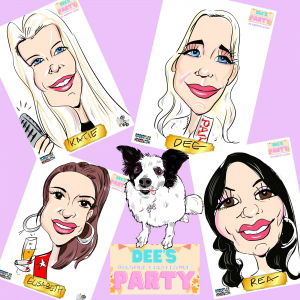 Debbie W booked Virtual Caricature Party for their party in Derbyshire Virtual Caricature Party Virtual Entertainment Review Private Party Derbyshire