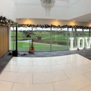 Elaine R booked Dylan Dale for  their wedding in Lancashire Dylan Dale Singer Guitarist Review Wedding Lancashire