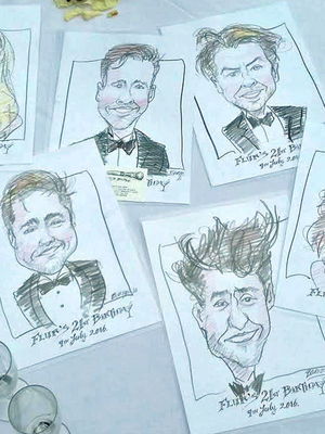 Event Chris Caricatures Caricaturist London