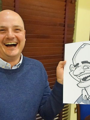 Event Barrie Draws Caricatures Caricaturist Newcastle upon Tyne
