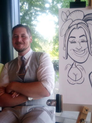 Event Caricatures by Tom Caricaturist Darlington, County Durham