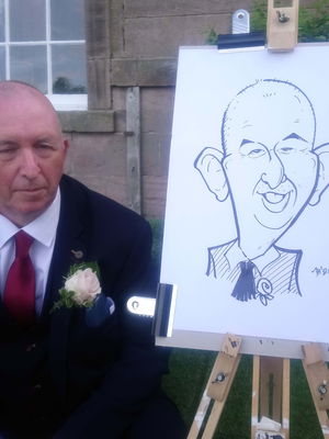 Event Caricatures by Tom Caricaturist Darlington, County Durham