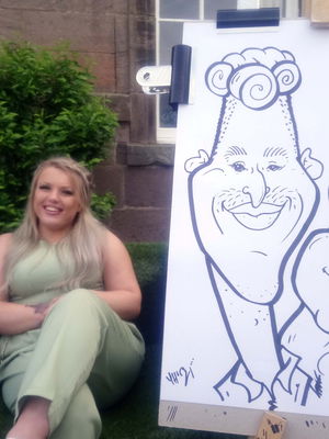 Event Caricatures by Tom Caricaturist Darlington, County Durham