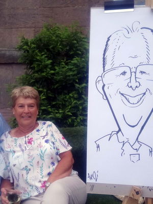 Event Caricatures by Tom Caricaturist Darlington, County Durham