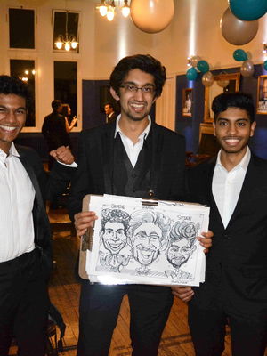 Event Francesco Caricatures Caricaturist London