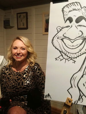 Event Caricatures by Tom Caricaturist Darlington, County Durham
