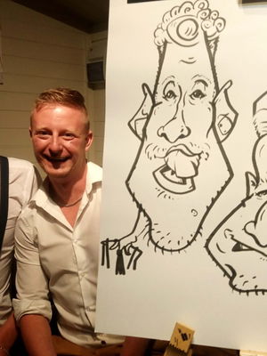 Event Caricatures by Tom Caricaturist Darlington, County Durham
