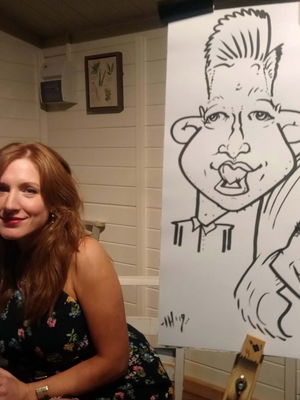 Event Caricatures by Tom Caricaturist Darlington, County Durham