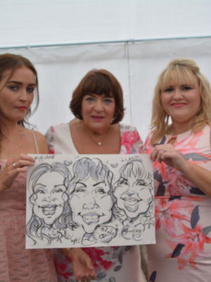 Event Francesco Caricatures Caricaturist London