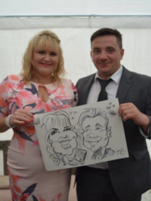 Event Francesco Caricatures Caricaturist London