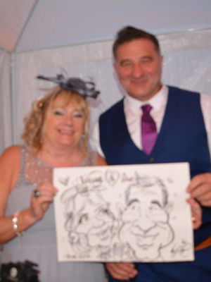 Event Francesco Caricatures Caricaturist London