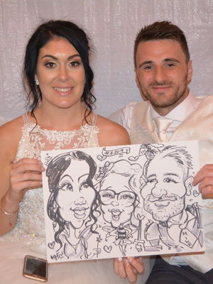 Event Francesco Caricatures Caricaturist London