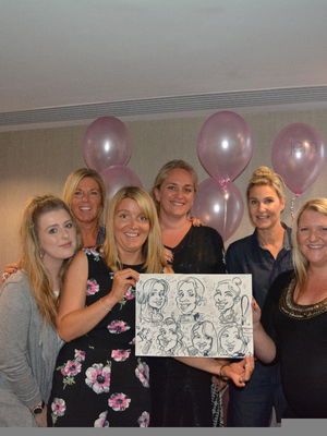 Event Francesco Caricatures Caricaturist London