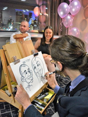 Event Francesco Caricatures Caricaturist London