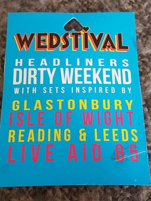 Event Dirty Weekend Function Band Brighton, East Sussex