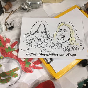 Event Caricature Party with Rich Caricaturist Staffordshire