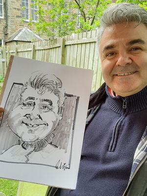 Event Doodle Me 2 Caricaturist West Lothian