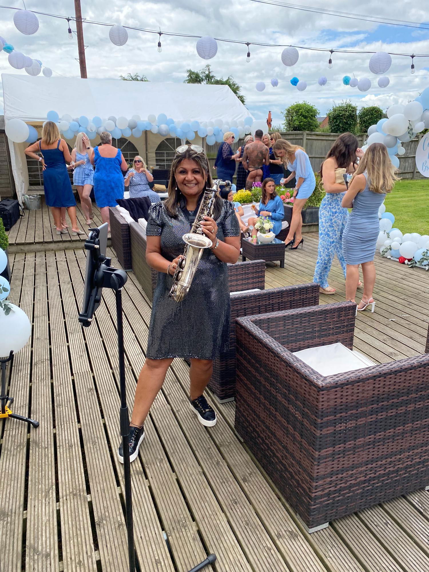 Mads on Sax Saxophonist Review Private Party West Sussex