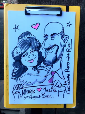 Event Caricature Party with Rich Caricaturist Staffordshire